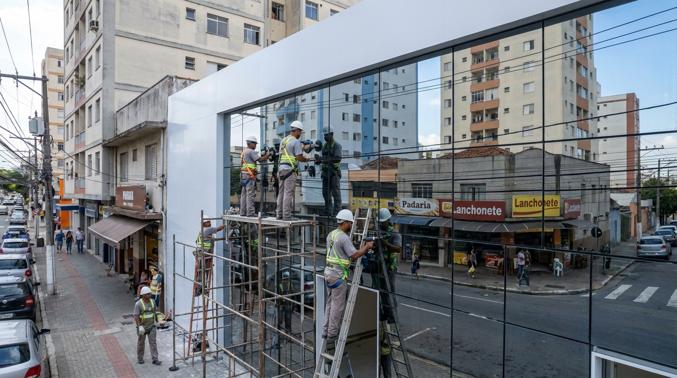 Fechamentos em Vidro em Taubaté‑SP