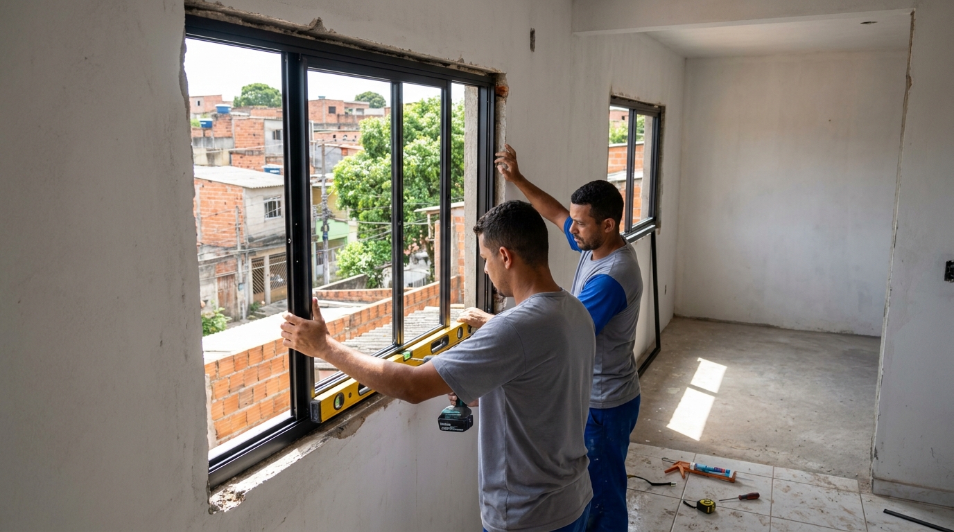 Produção de Portas e Janelas em Taubaté‑SP