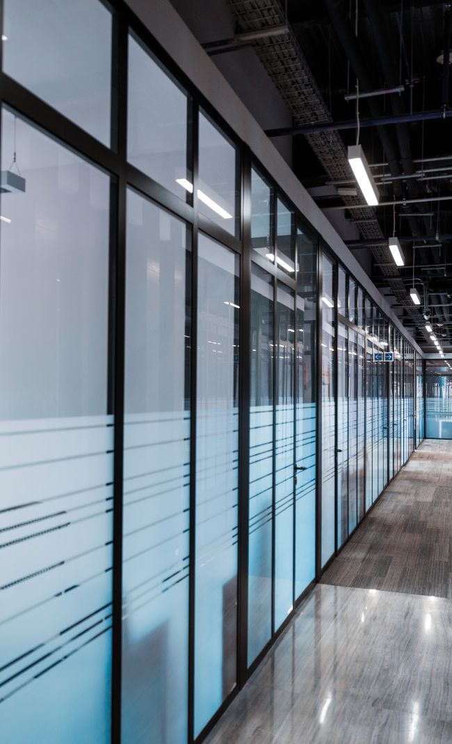 parede de vidro em Taubaté